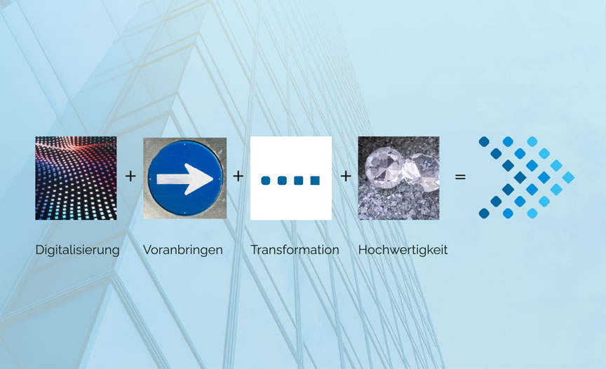 Logokonzept für Unternehmensberatung
