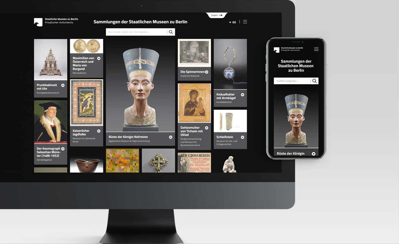 UI und UX Design für Museum bzw. Museen aus Deutschland