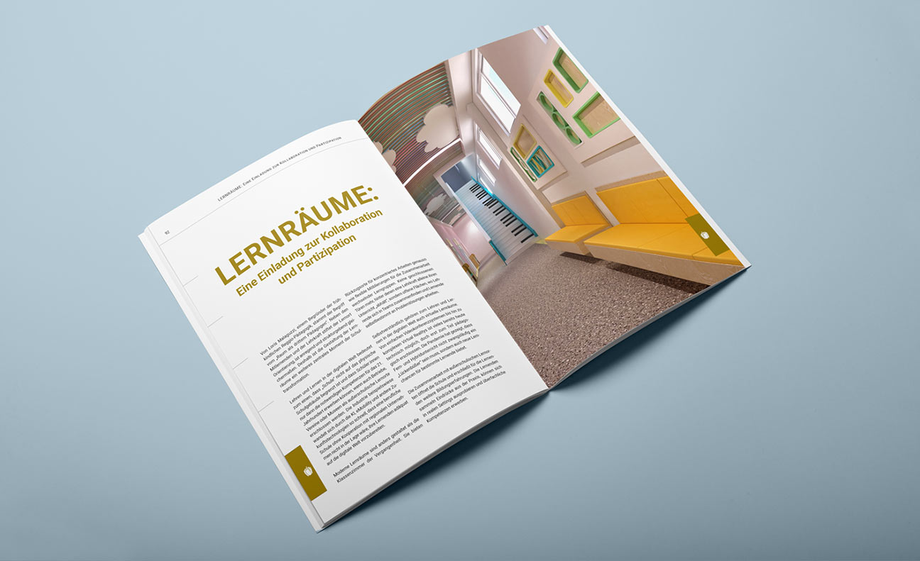 Innengestaltung mit Griffregister